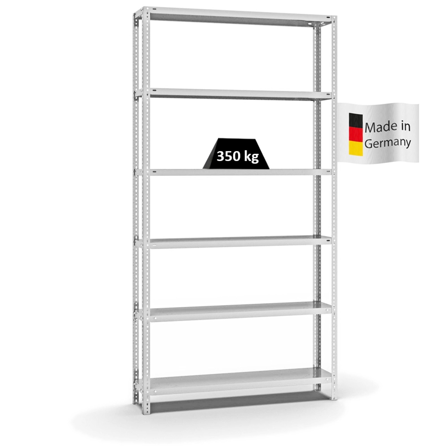 PROREGAL Fachbodenregal Schraubsystem Heavy-Duty Grundregal HxBxT 250 x 130 günstig online kaufen