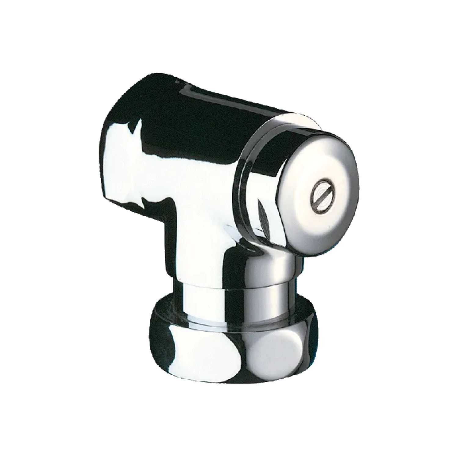 Delabie Eck-Vorabsperrung mit Durchflussregulierung G3/4 verchromt