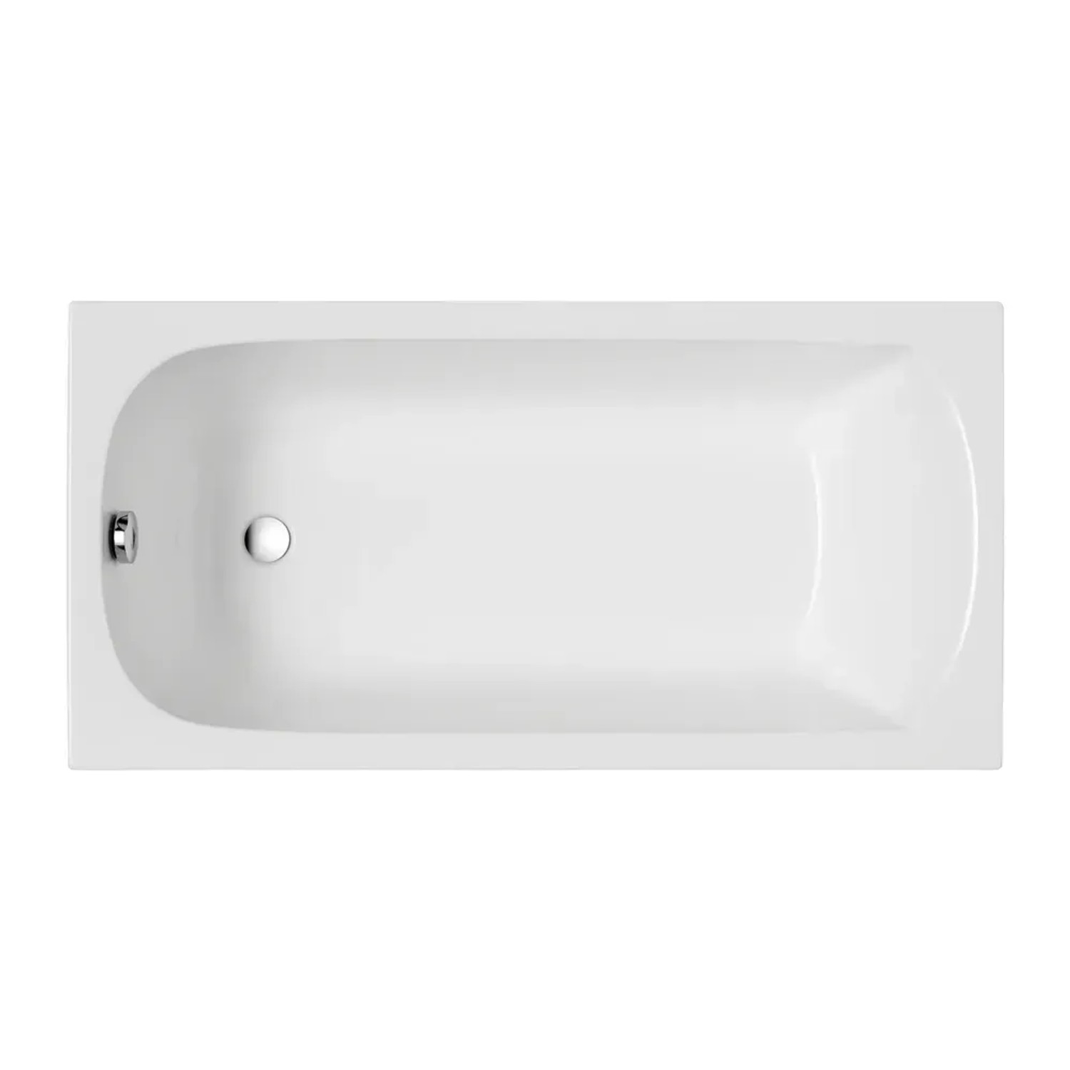 Bad Land Badewanne Rechteck CLASSIC 120x70 Mit Styroporverkleidung Ablauf Füße