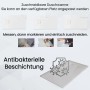 Zuschneidbare Duschwanne Rechteck Steinoptik. Zeigt Anpassung, Zuschnitt und antibakterielle Beschichtung.