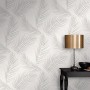 Erismann Vliestapete mit Palmblätter-Muster in Grau, Guido Maria Kretschmer Fashion for Walls 3.