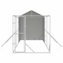 vidaXL Outdoor-Hundezwinger mit Dach Silbern 2x6x2,5m Verzinkter Stahl 3190475_5
