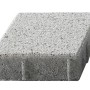 Quadratischer, weiß gewaschener Beton Pflasterstein, 20x20x6 cm, ideal für Gehwege und Terrassen.