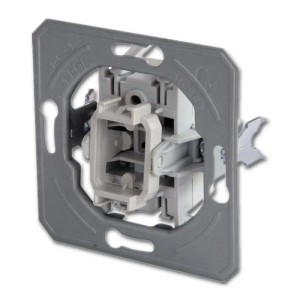 TEM EKONOMIK Taster Anthrazit 250V10A UP Unterputz