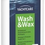 Yachtcare Wash & Wax 500ml: Mildes Waschkonzentrat für Boote, reinigt und konserviert Oberflächen.