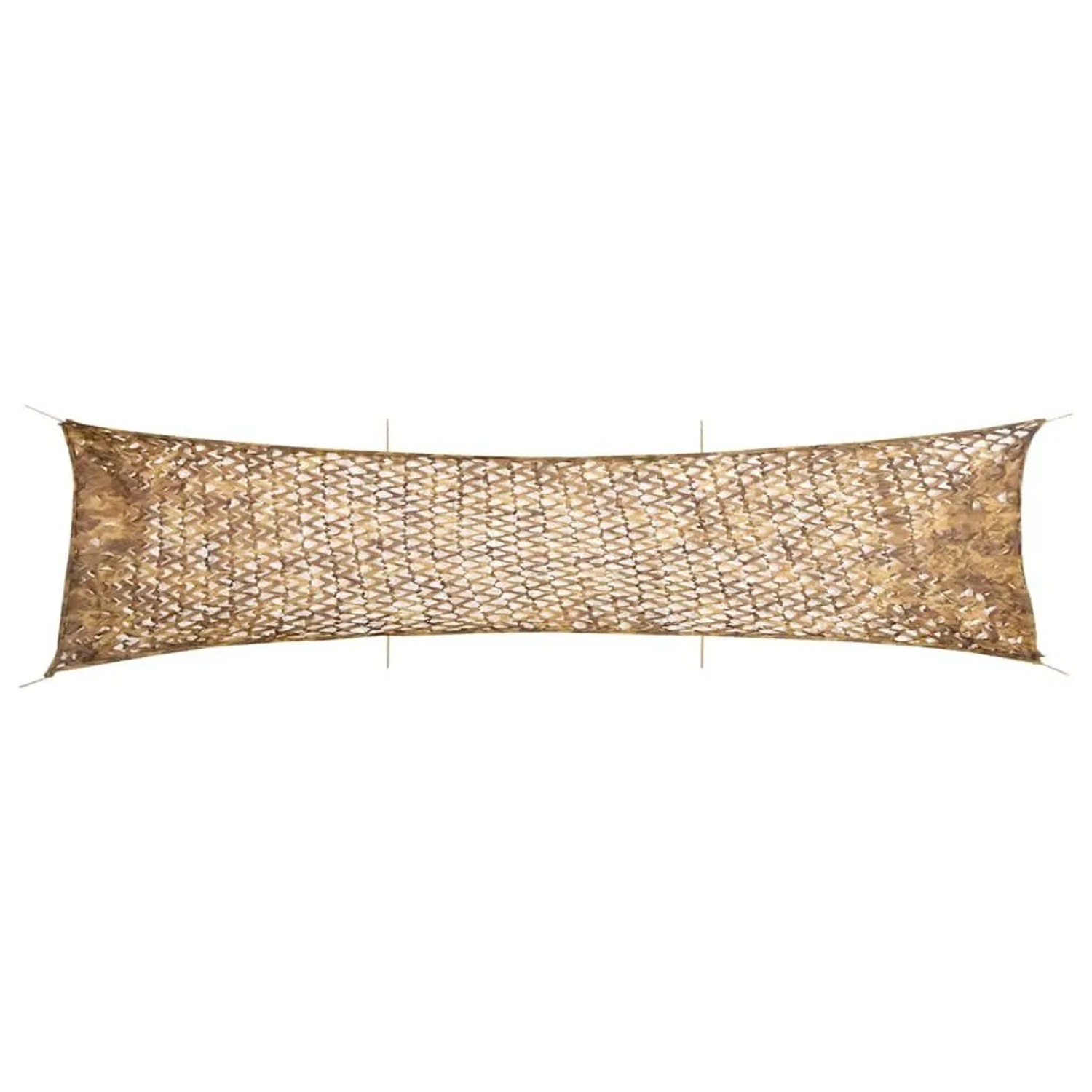 vidaXL Tarnnetz mit Aufbewahrungstasche 613x138 cm Sandfarbe 4008241