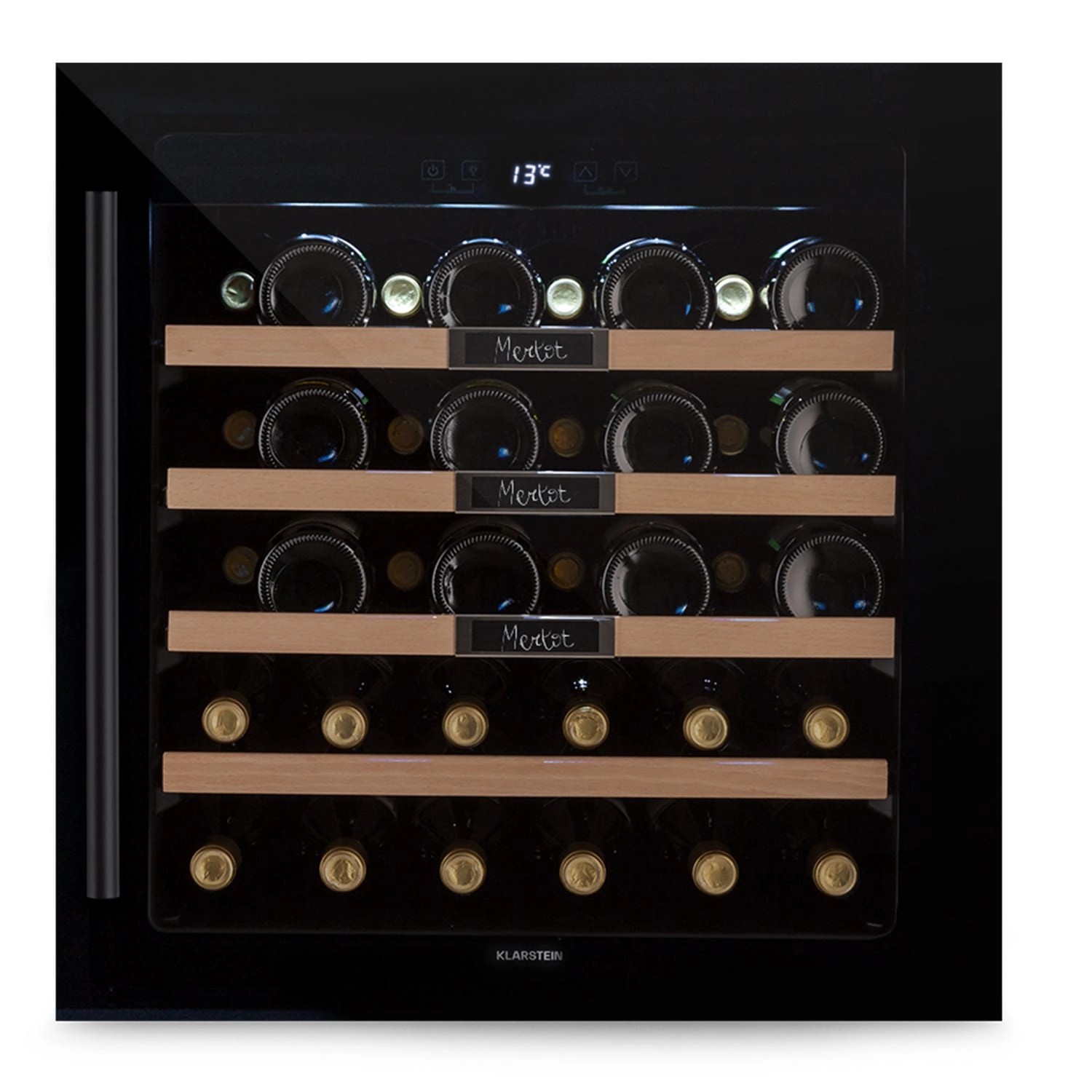 Klarstein Vinsider 36 Built-In Uno Einbau-Weinkühlschrank 36 Flaschen 92 L günstig online kaufen