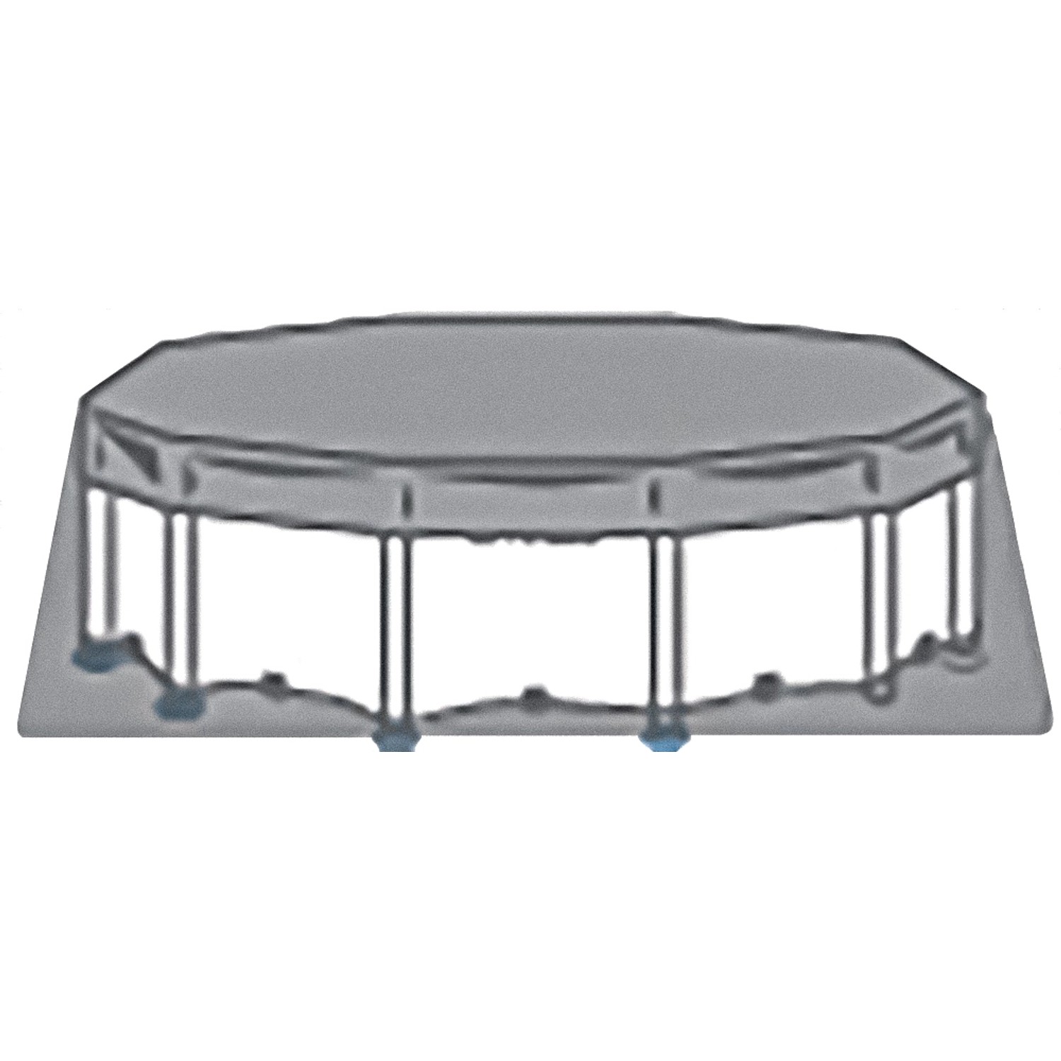 Intex Frame Pool Ultra Rondo XTR, Ø 610 cm, mit Stahlrahmen und Abdeckung.