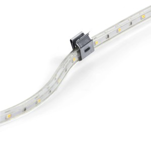 Bellissa Kabelclip zur Befestigung eines LED Lichtschlauchs an einer Rasenkante, 10er Pack.