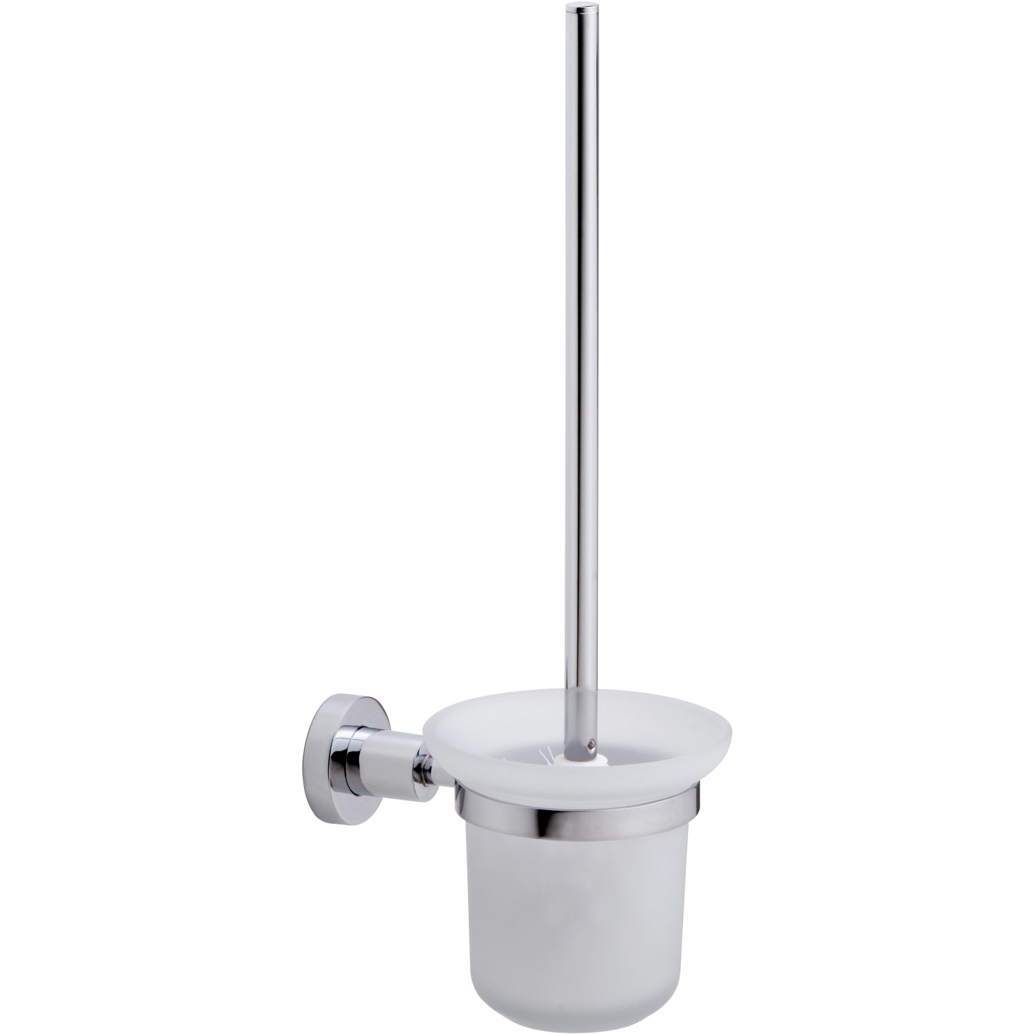 tesa® LOXX Toilettenbürstengarnitur, verchromt, inkl. Klebelösung