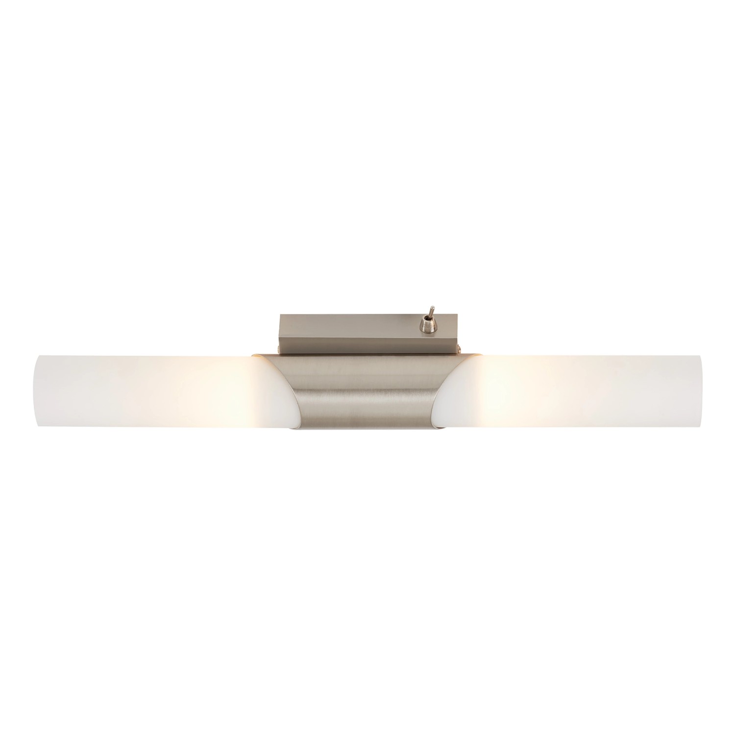 Briloner Wandleuchte Kabili Kippschalter E14 Fassung Glas 43,5 cm Matt-Nick günstig online kaufen