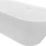 Freistehende, weiße Ottofond Badewanne Eko, 170x75 cm. Moderne Badewanne für stilvolle Badezimmer.