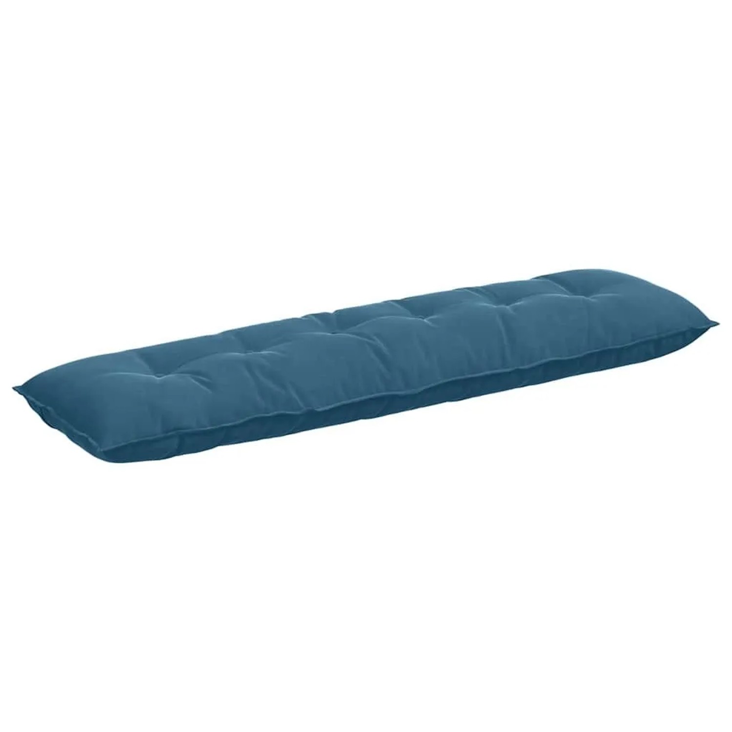 vidaXL Rückenkissen Blau 180 x 50 cm Cordstoff 42014932
