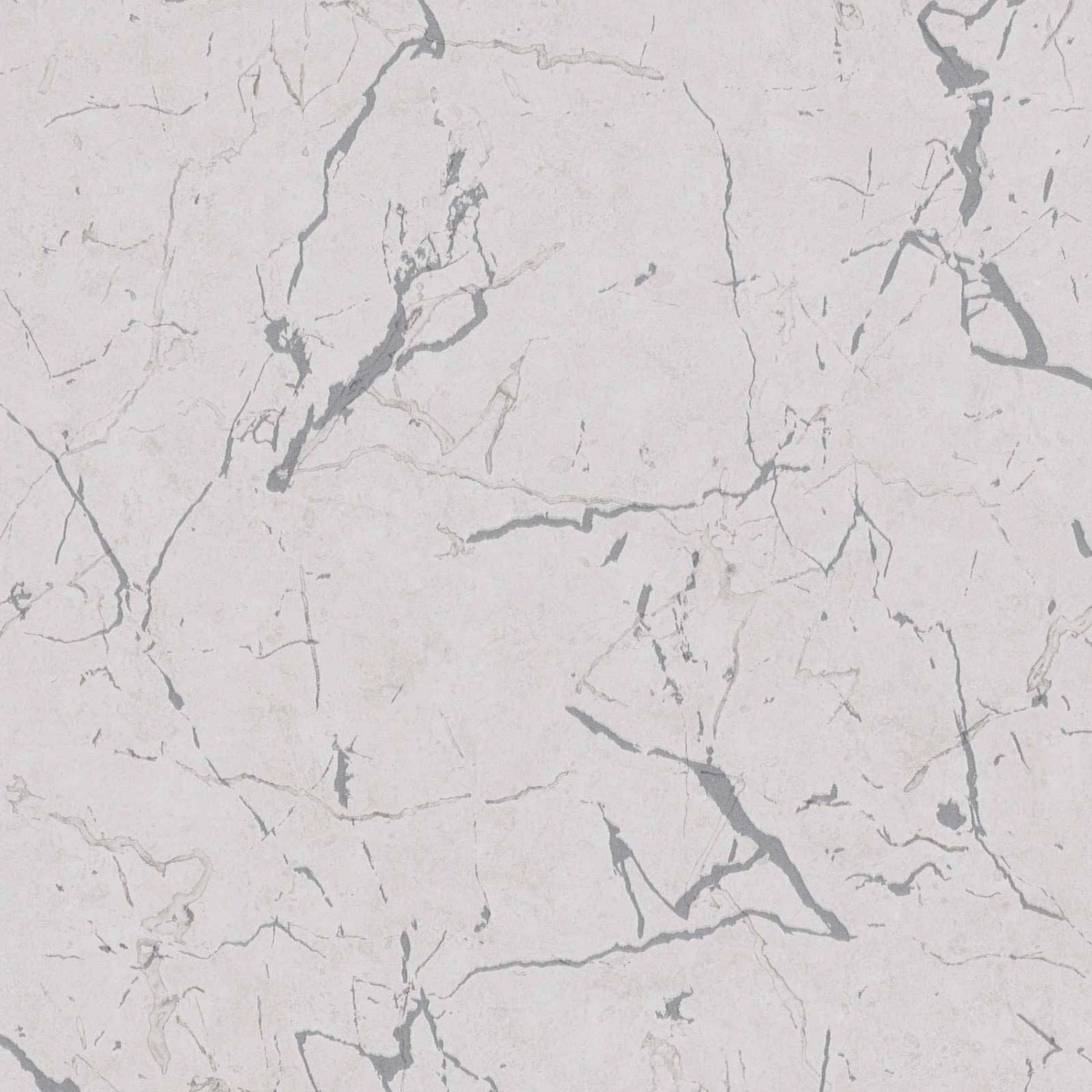 Bricoflor Marmor Tapete Weiß Grau Elegante Vliestapete in Marmoroptik Hell für Küche und Badezimmer Moderne Vlies Marmortapete Abwaschbar