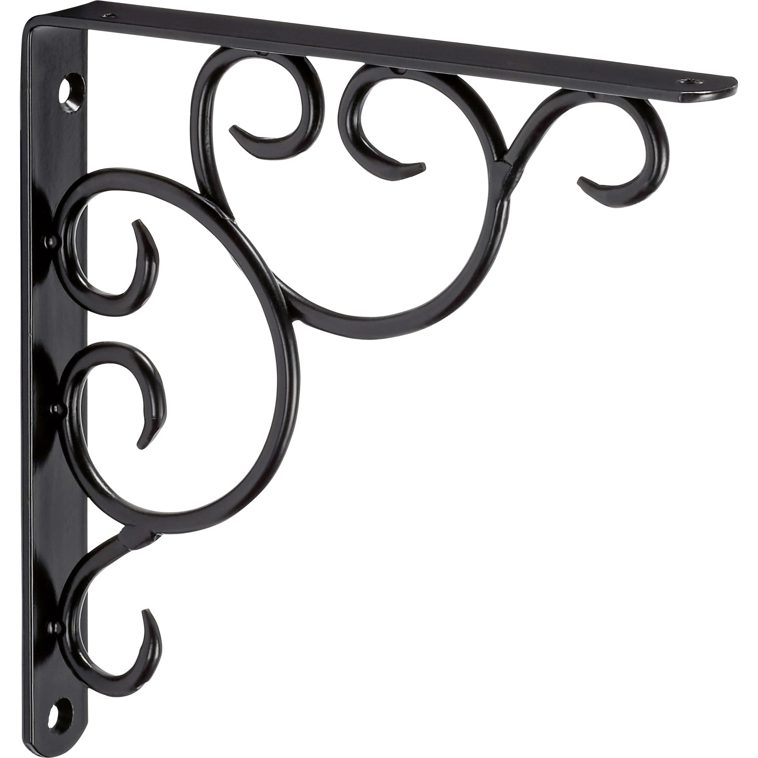 OBI Konsole Curly Schwarz matt 190 mm x 190 mm