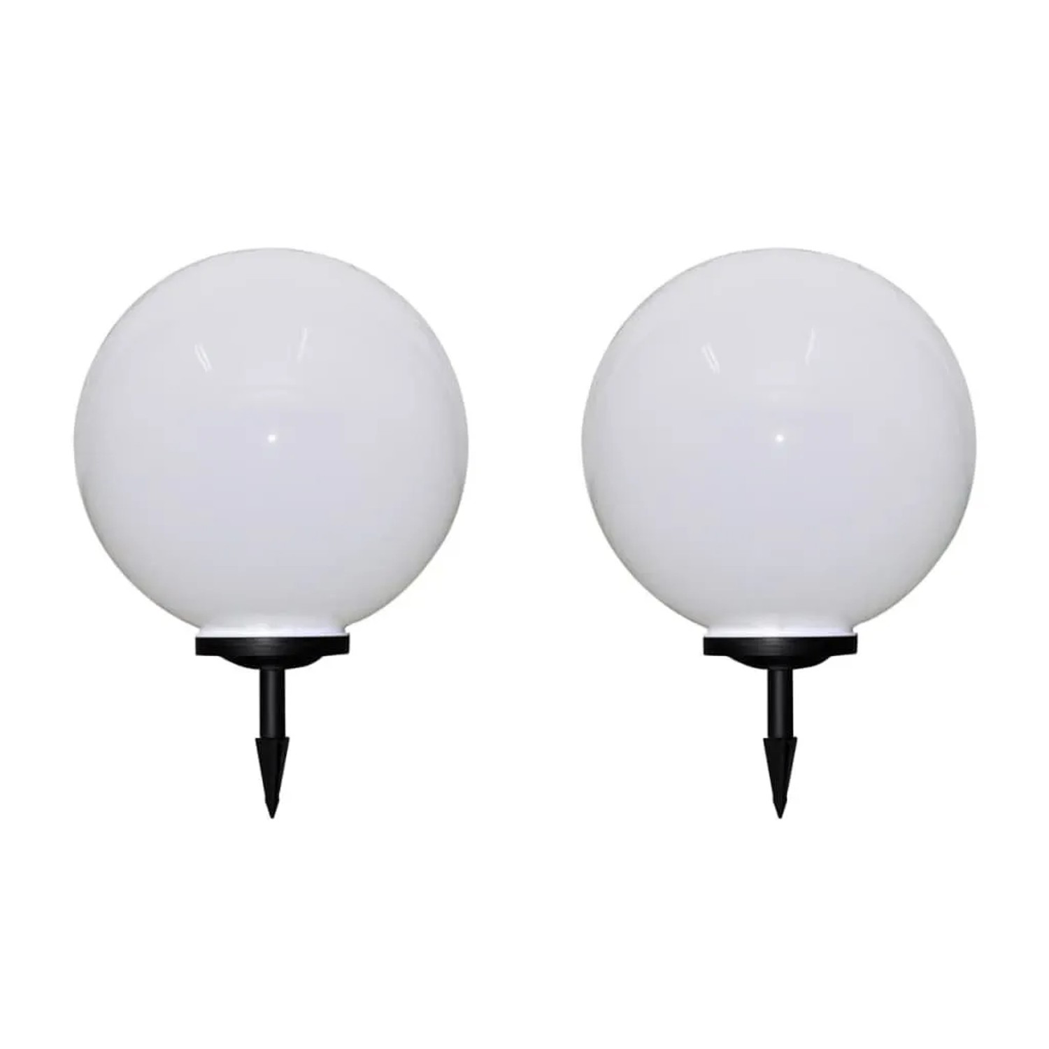 vidaXL Wegeleuchten 2 Stk LED 50 cm mit Erdspieß 277118