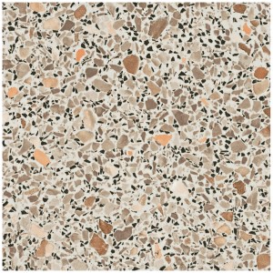 Kantenumleimer Mosaik Carmin, 65cm, für Arbeitsplatten. Dekoratives Muster mit Braun- und Beigetönen.