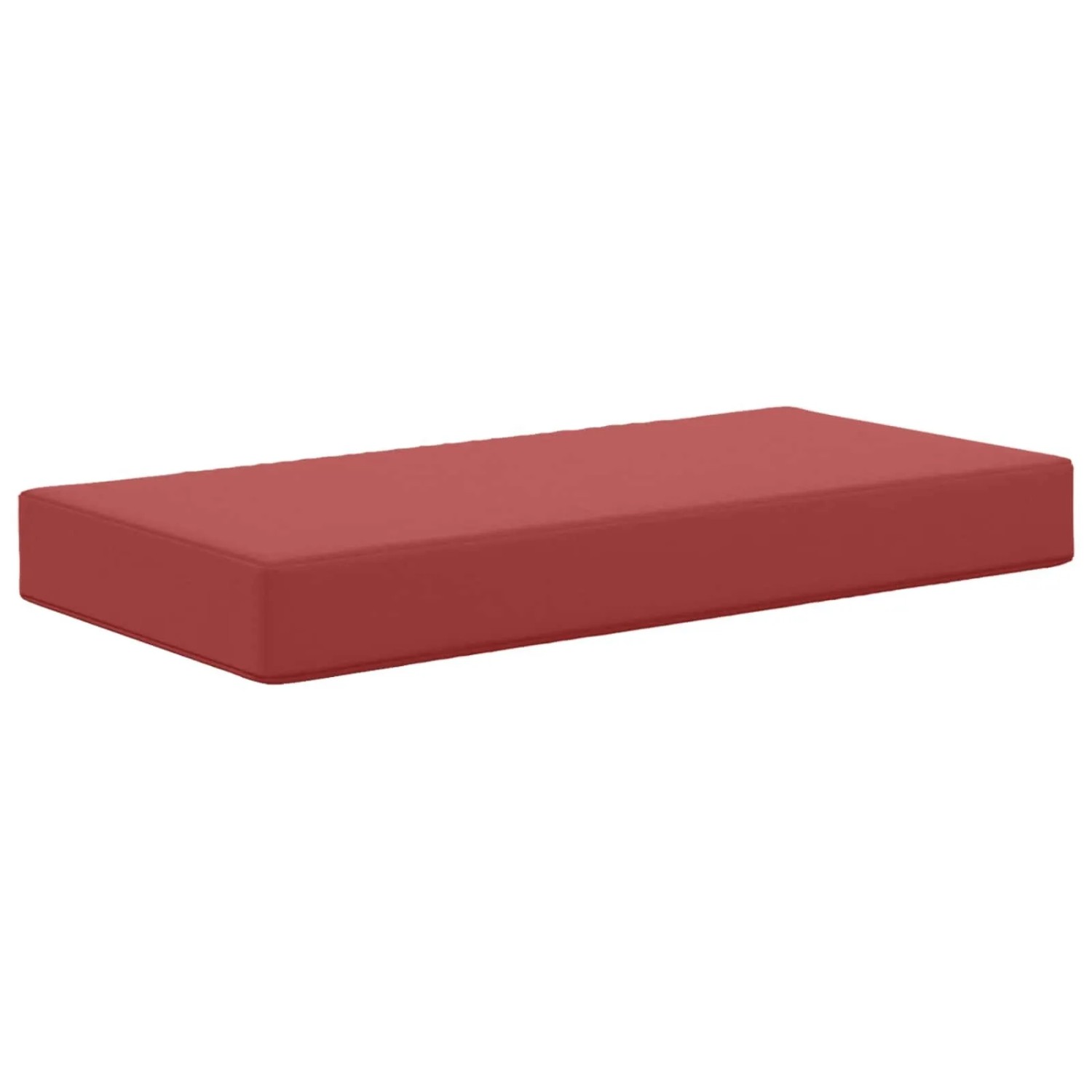vidaXL Sitzkissen für Draußen Weinrot 80 x 40 x 8 cm 100 % Polyester 900957