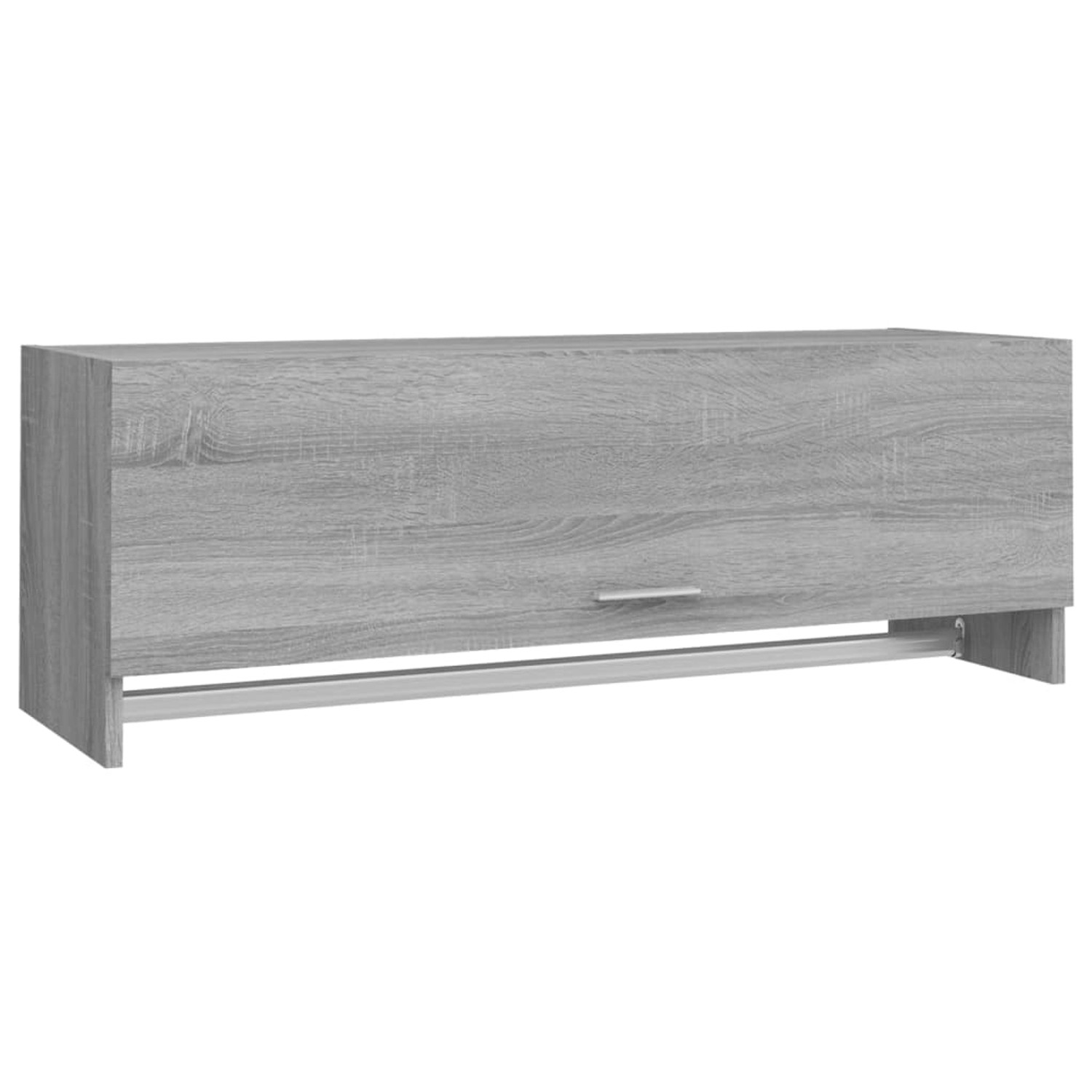 vidaXL Kleiderschrank Grau Sonoma 100x32,5x35 cm Holzwerkstoff 815214 günstig online kaufen
