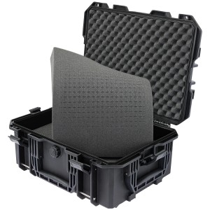 HMF 15401-02 Outdoor Kamerarucksack Rasterschaumstoff Fotorucksack Groß 47 x 38 x 22 cm