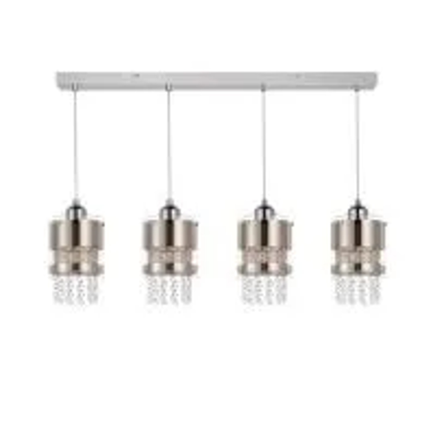 NETTLIFE Pendelleuchte aus L177cm Braun
