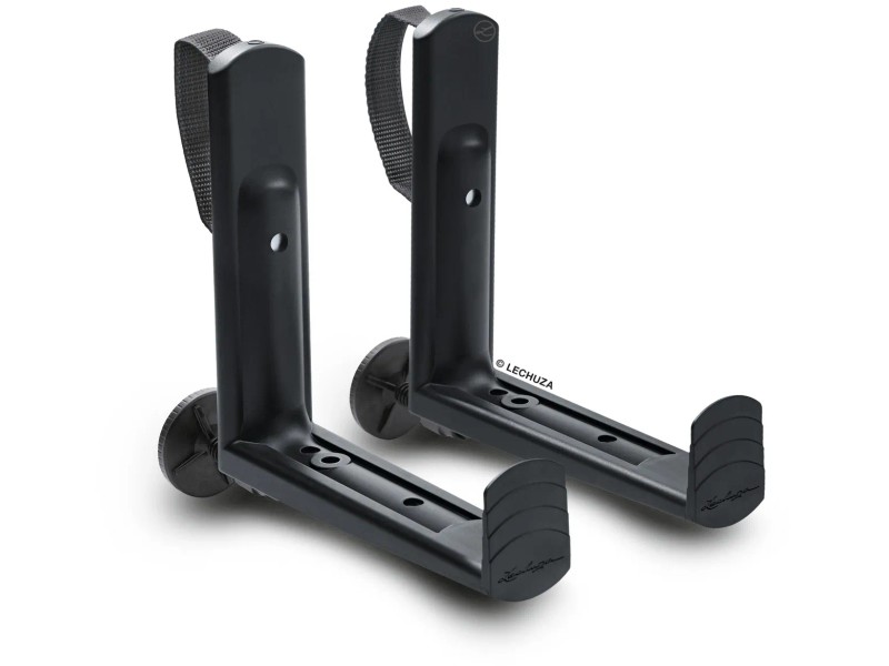 Lechuza® Balkonkastenhalterung Schwarz · 2er-Set – Produktbild 1 von 3
