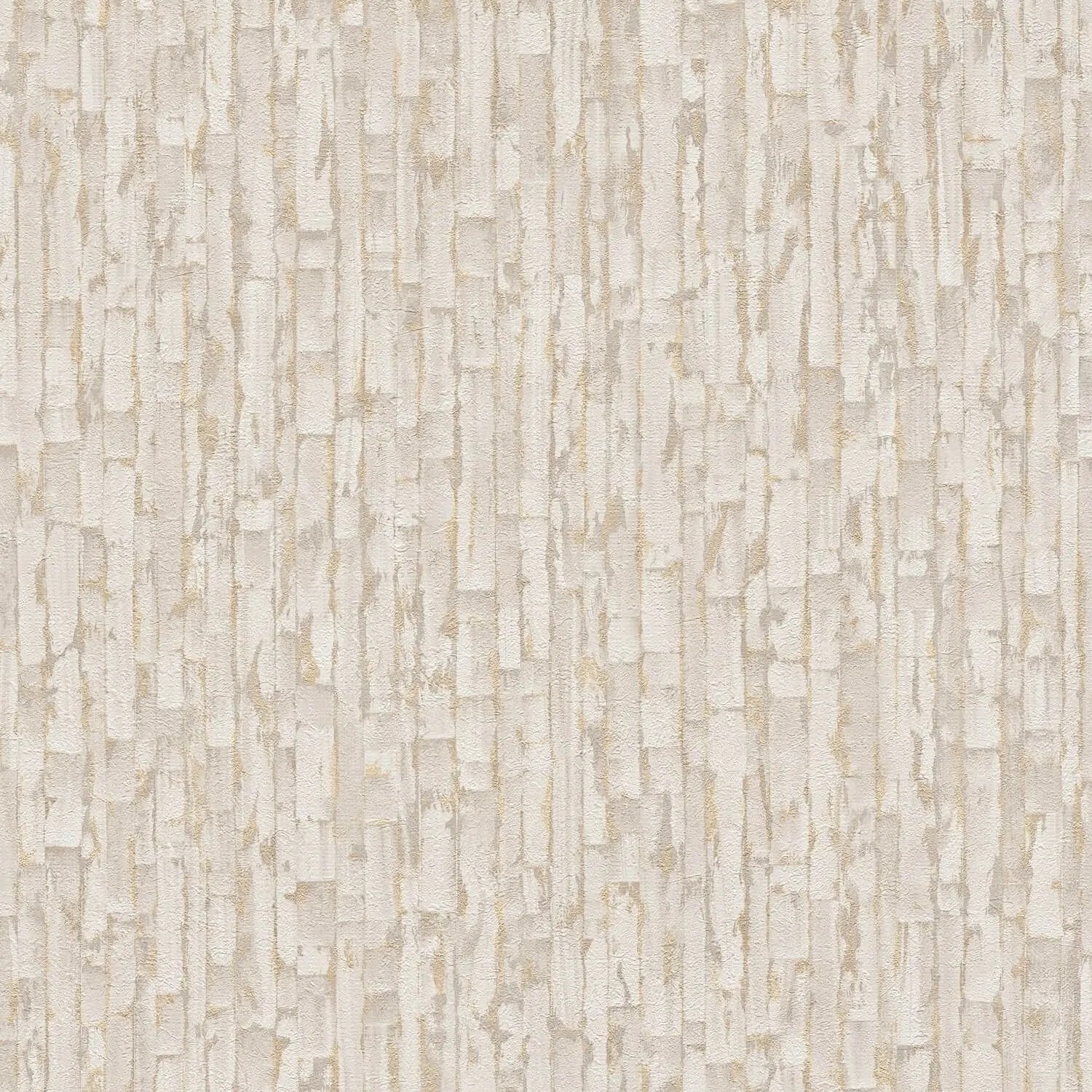 PROFHOME 786661-GU Streifen Tapete Metallische Akzente Creme Gold Beige 0,53 m x 10,05 m 5,33 m2