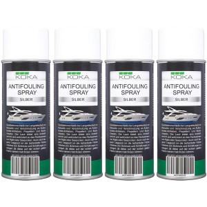 KOKA 4x Antifouling Spray Silber