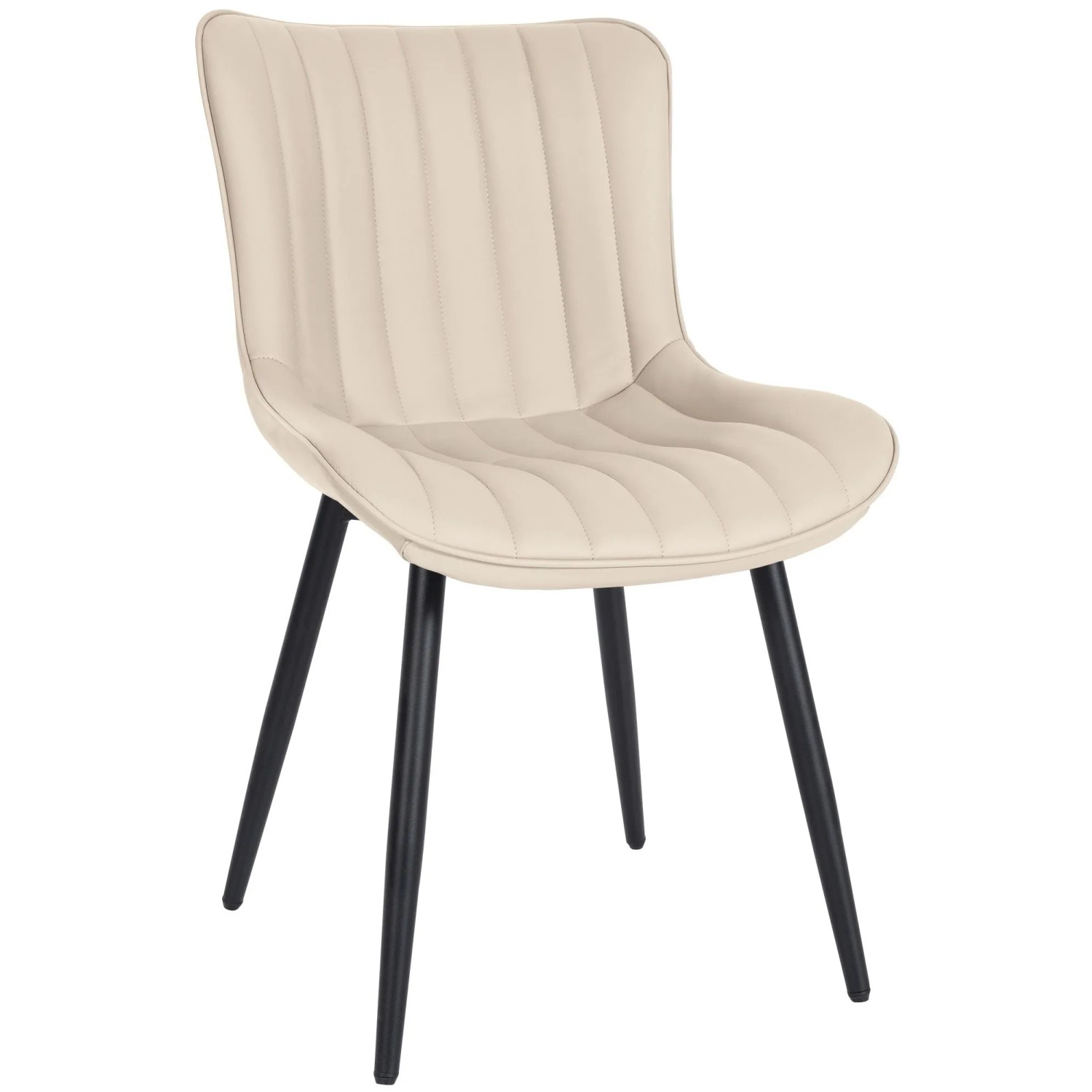 CLP Stuhl Largo creme/Kunstleder