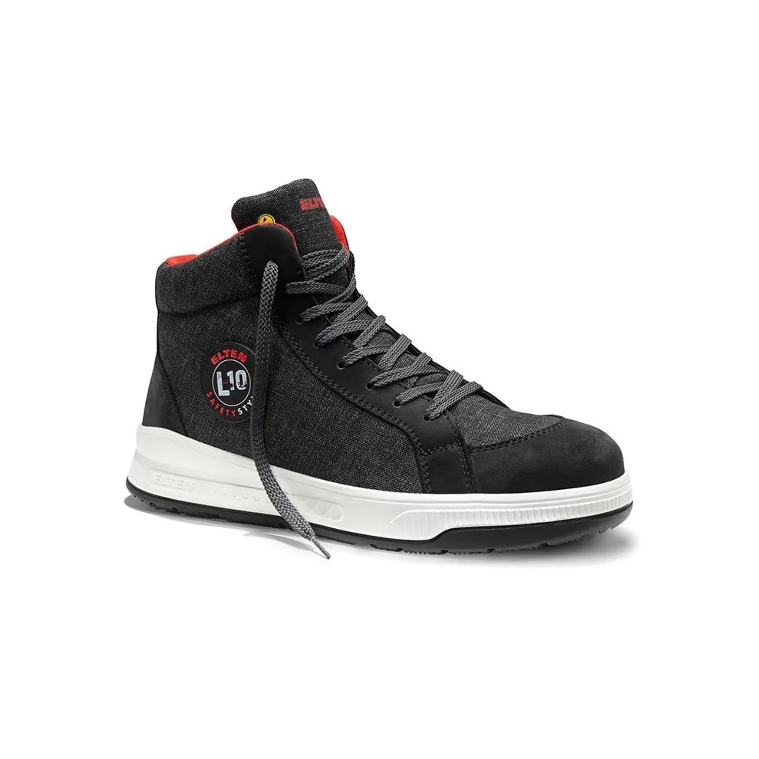 ELTEN Sicherheitsschnürstiefel TIMBA XXST BLACK Mid ESD S3S Größe 46