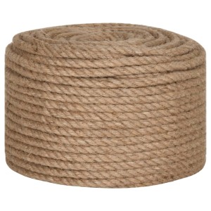 vidaXL Seil 100% Jute 14 mm 100 m 91275