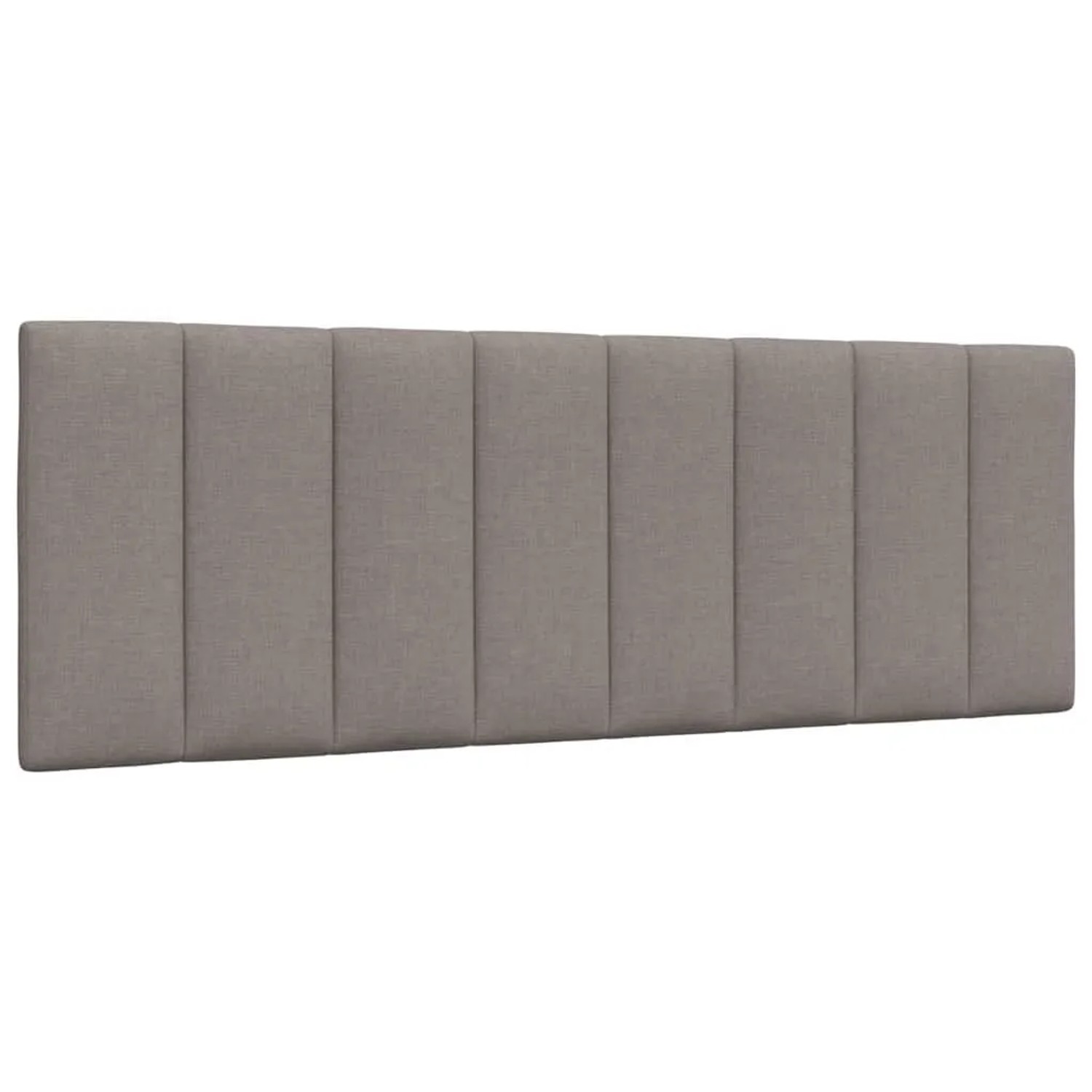 vidaXL Kopfteil-Kissen Hanko Taupe 140 cm Stoff 4019167