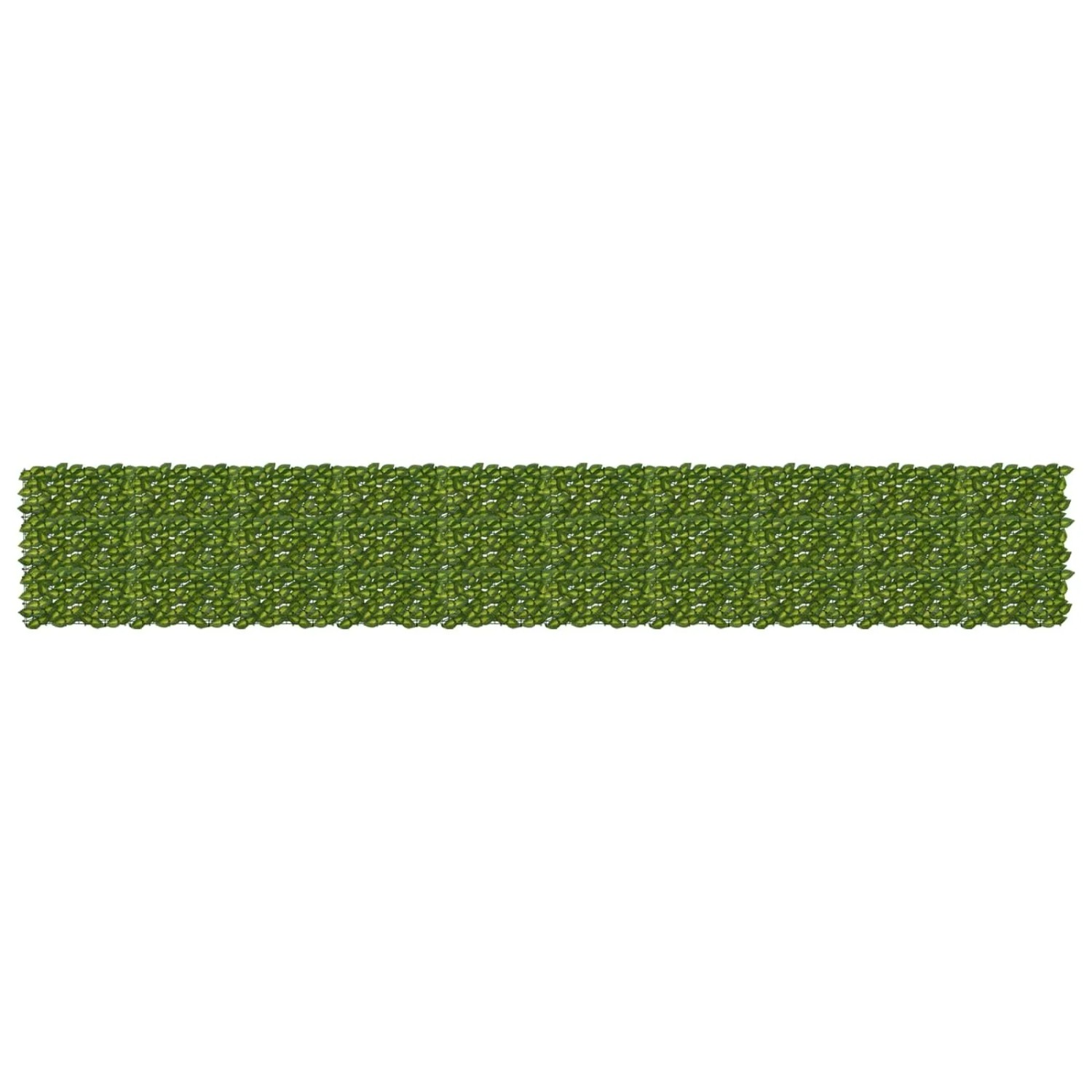 vidaXL Balkonsichtschutz mit Blättern Grün und Gelb 500 x 75 cm 42040670