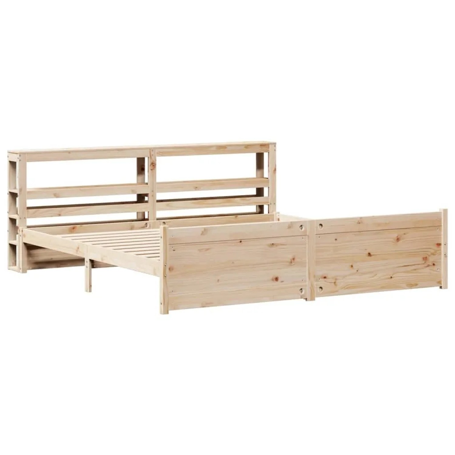 vidaXL Bettgestell mit Kopfteil Ohne Matratze 200x200 cm 3306029 günstig online kaufen