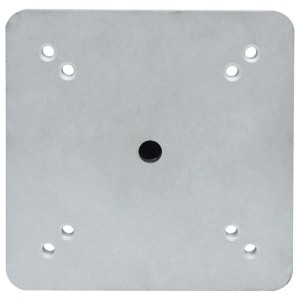 vidaXL Bodenhülse für Sonnenschirm mit Stange 16x16x52 cm Stahl 4003369
