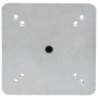vidaXL Bodenhülse für Sonnenschirm mit Stange 16x16x52 cm Stahl 4003369_3