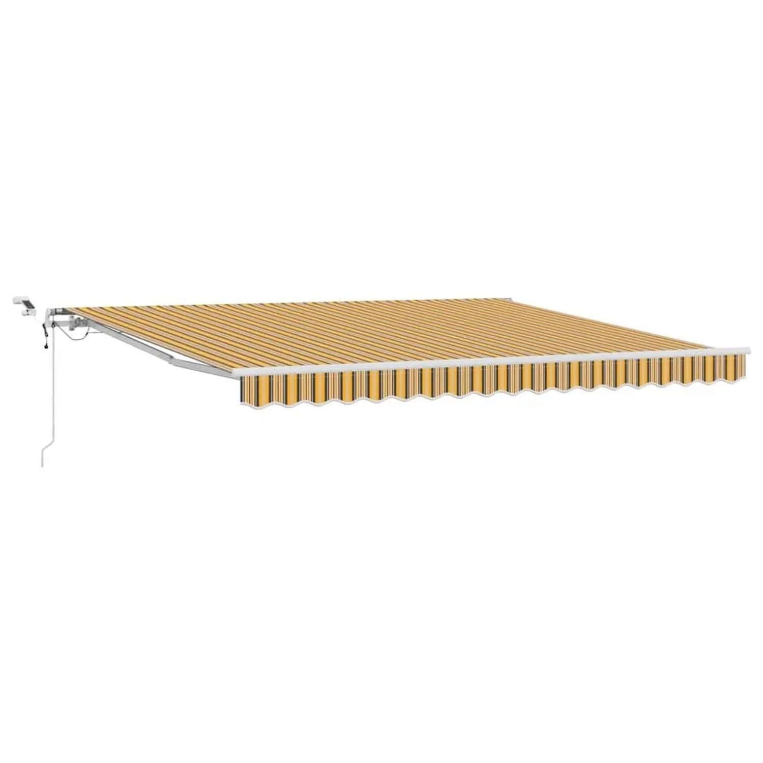 vidaXL Einziehbare Markise Mehrfarbig 400 x 350 cm 3330770