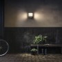 Philips MyGarden Raccoon LED-Außenwandleuchte in Anthrazit, 20,4x16,1cm, mit Bewegungssensor.