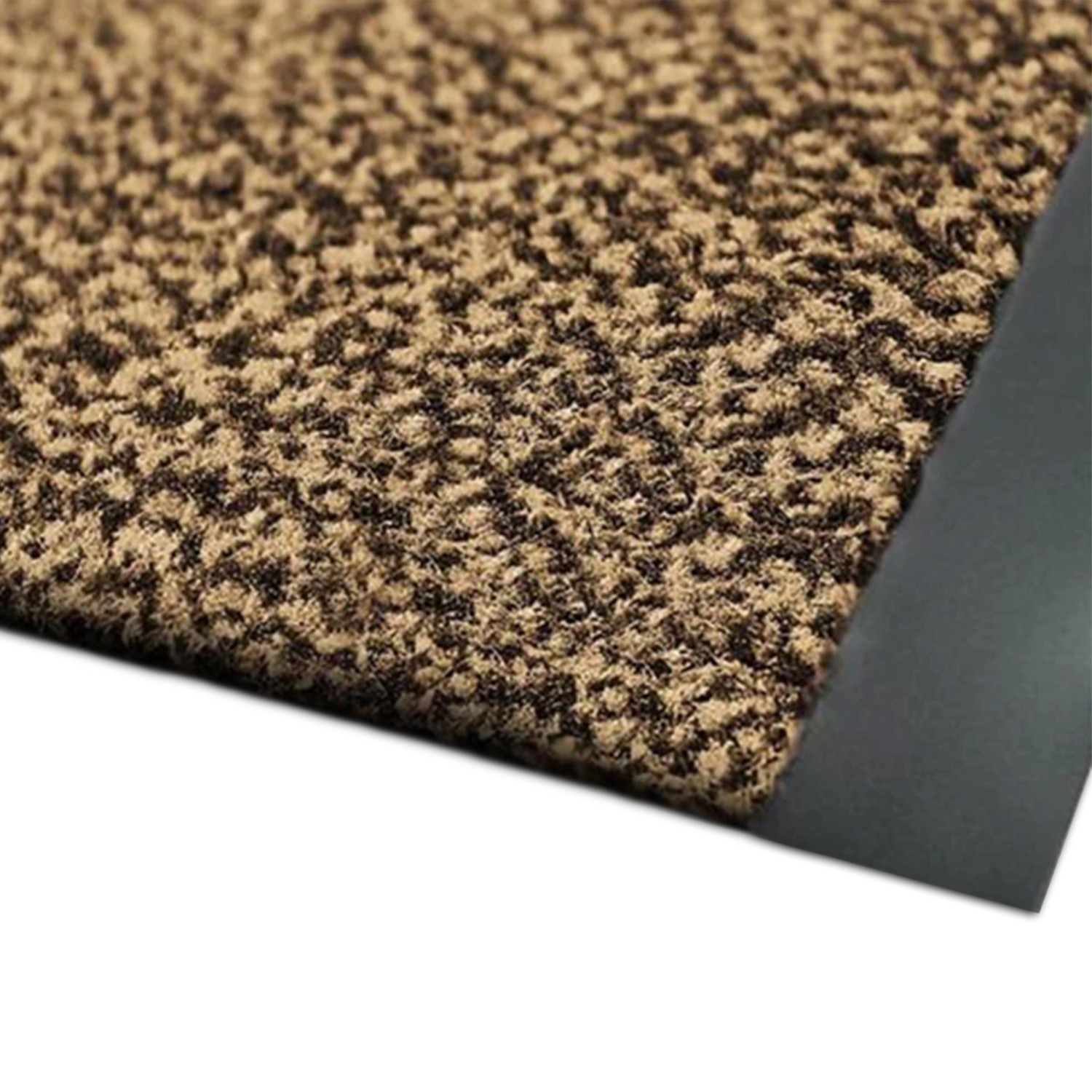 KARAT Schmutzfangmatte SKY, ocker-schwarz, 200x450 cm. Fußmatte nach Maß für Eingangsbereiche.