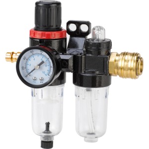 Einhell Kombiwartungseinheit mit Öler, R 1/4 Außengewinde für Kompressoren.