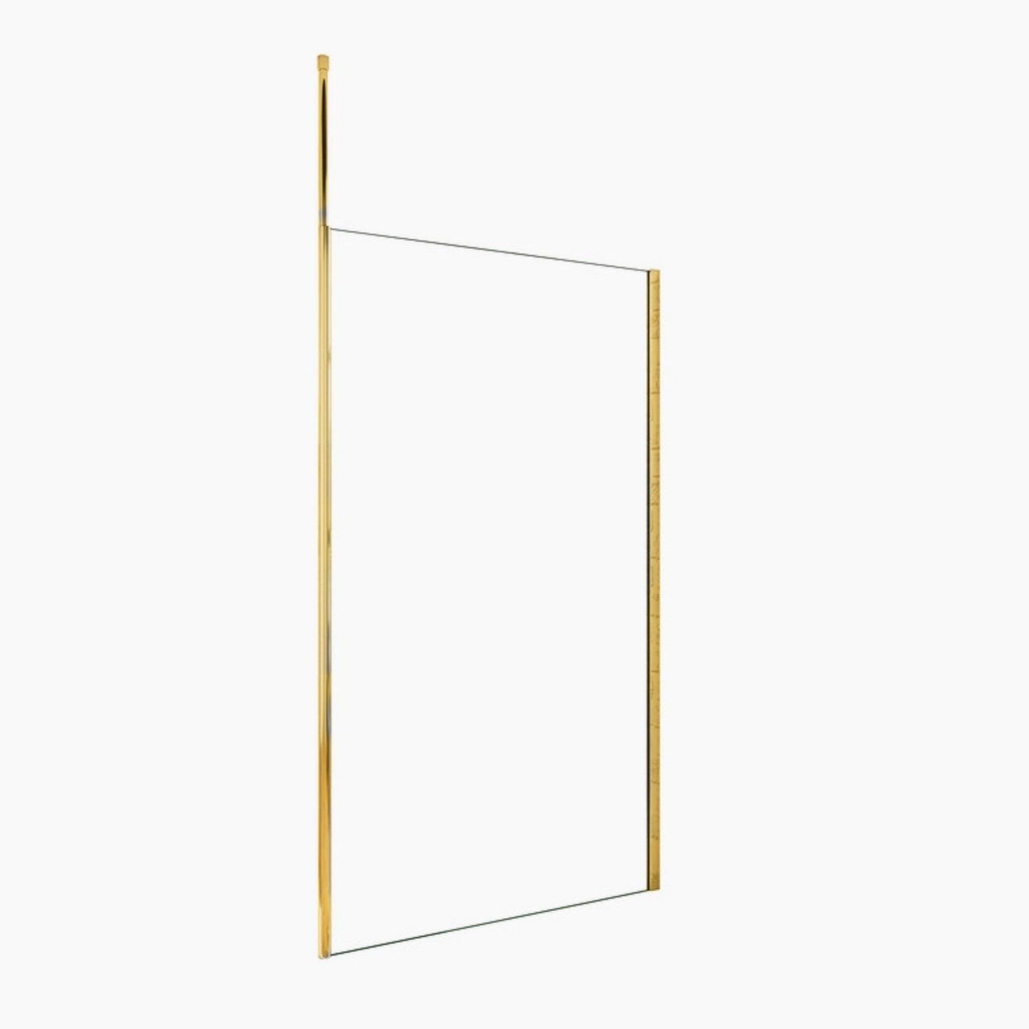 Duschparadies Walk In Dusche 85 x 200cm Duschabtrennung 8mm Nano Glas Seite günstig online kaufen