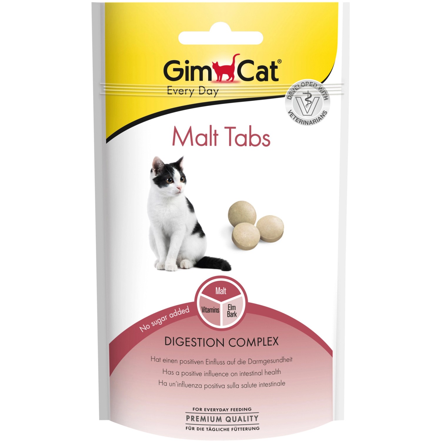 GimCat Katzen-Snack Malt Tabs 40 g