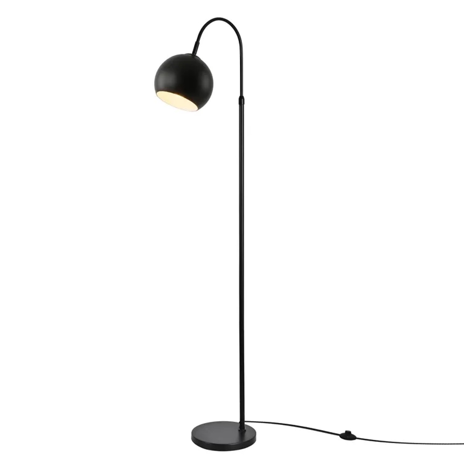 Nettlife Gaines II Stehleuchte aus Metall L 42 Schwarz