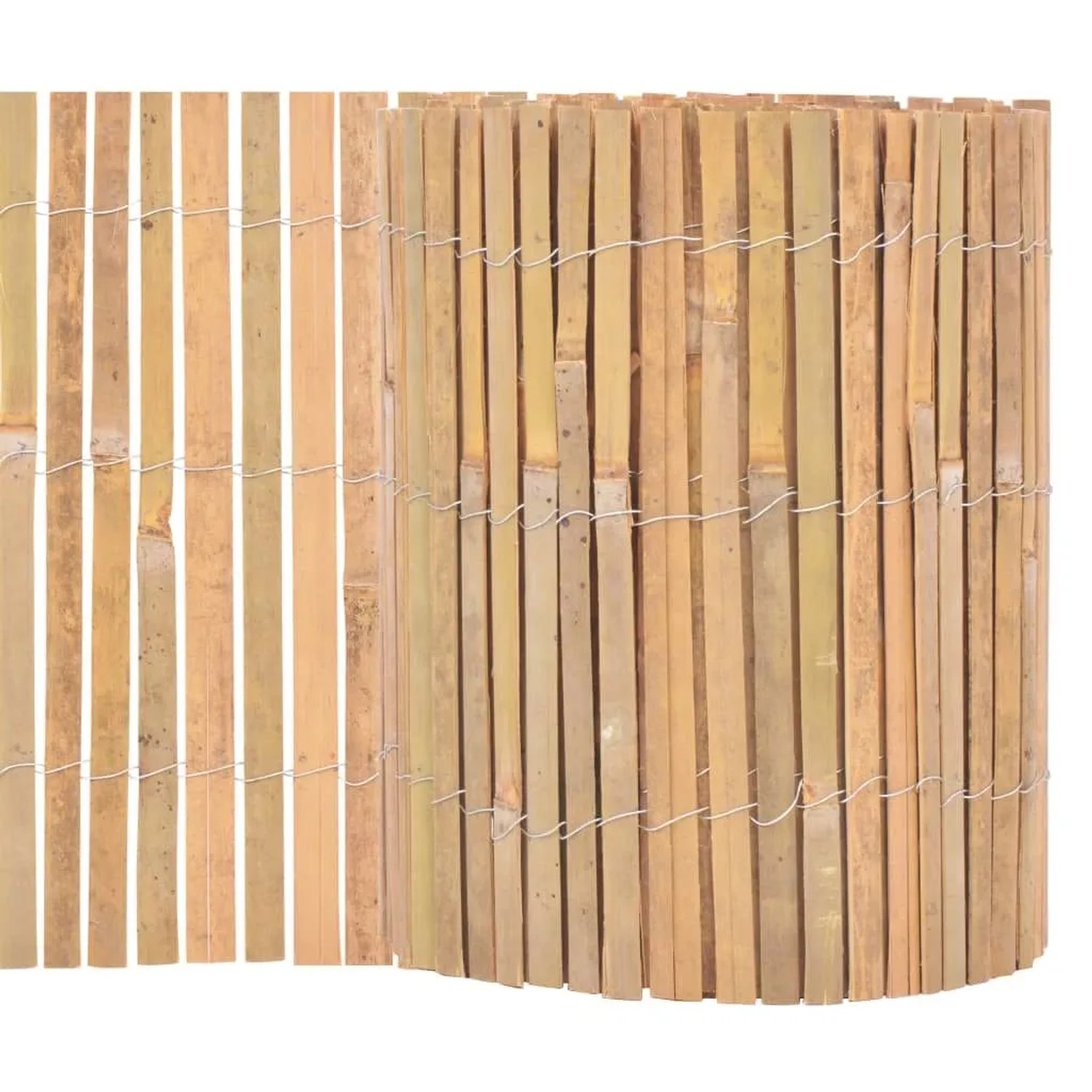 vidaXL Gartenzaun Bambus 1000x30 cm 142677