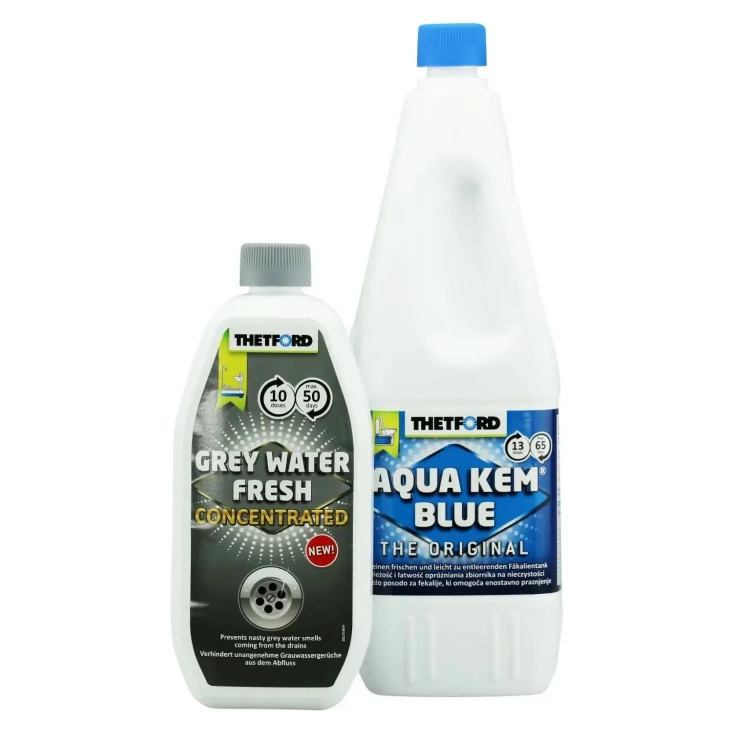 Thetford Duopack Aqua Kem Blue 2 Liter & Grey Water Fresh 0,78 Liter