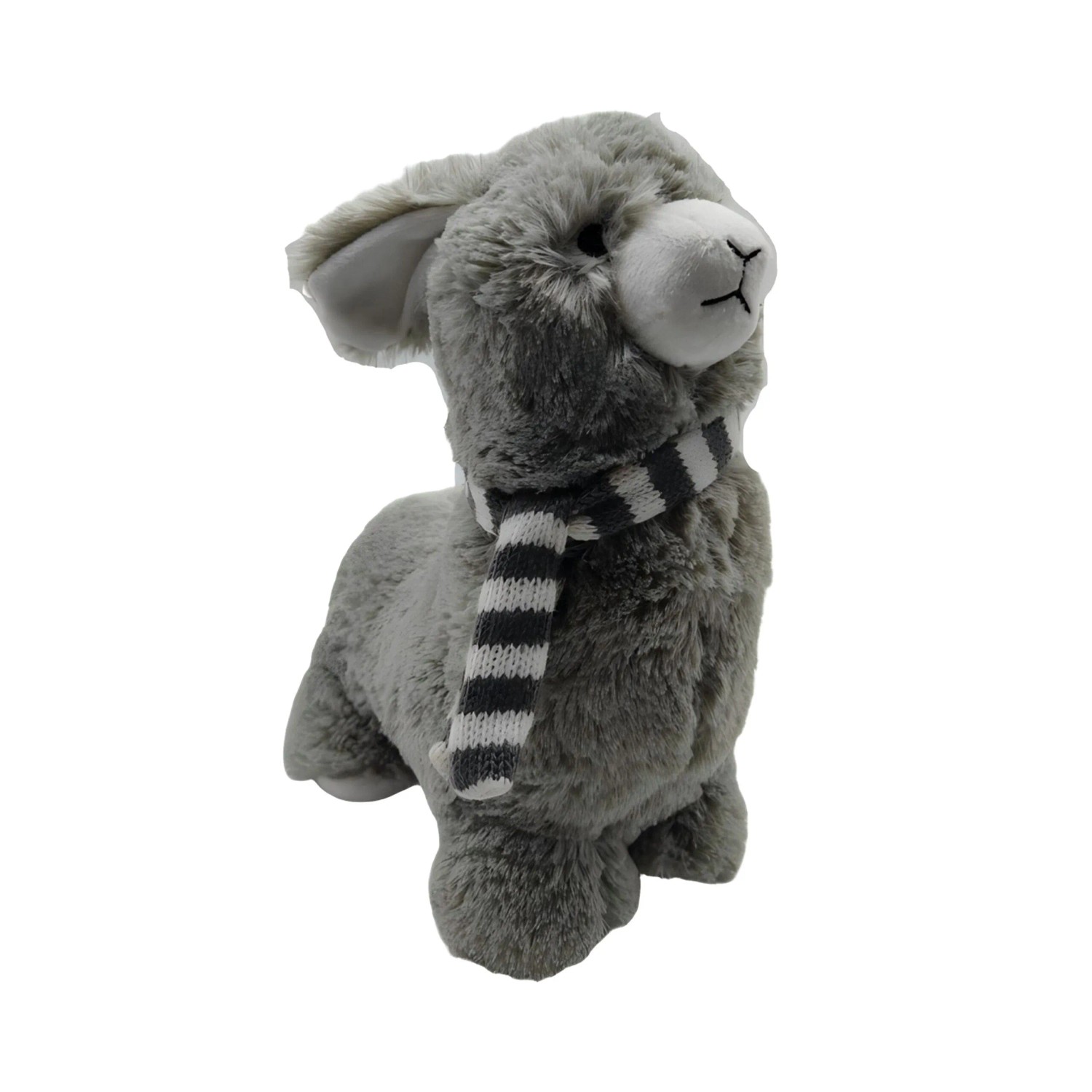 Relaxdays Türstopper Baumwolle Grau Sandgefüllt Freistehend 28 cm x 12 cm x 27 cm 1 kg