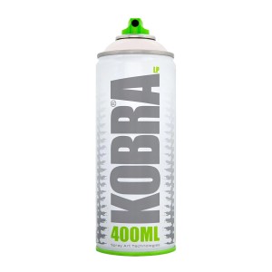 Kobra LP Buntlack Spray, 400ml, altweiss matt. Acryl-Sprühfarbe für DIY, Heimwerken & Garten.