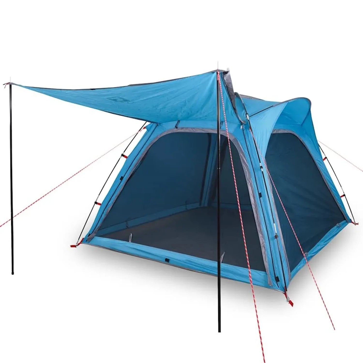Furnicato Campingzelt Kuppel Blau 240 X 221 X 160 Cm