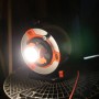 REV Ritter LED-Baustrahler, 10W, dimmbar, weiß. Kompakter Strahler für Steckdose, ideal für innen und außen.