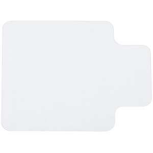 Transparente HOMCOM Bodenschutzmatte 90x120cm für Bürostuhl, schützt den Boden vor Kratzern.